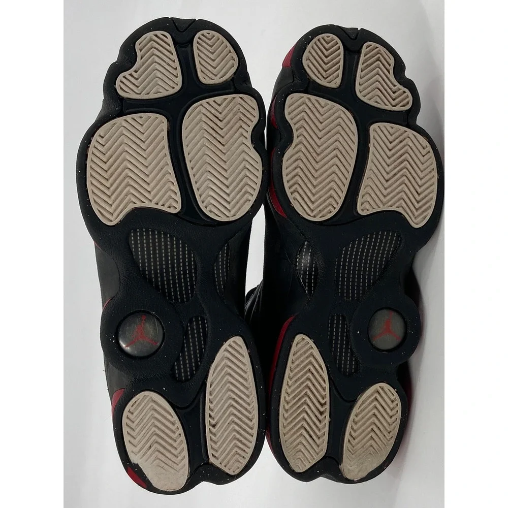 AIR JORDAN 13 RETRO‎ BG Black/Red 414574 033 Size 5.5Y